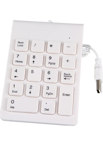 USB 18KEYS Sayısal Numara Tuş Takımı Pc  (Yurt Dışından)