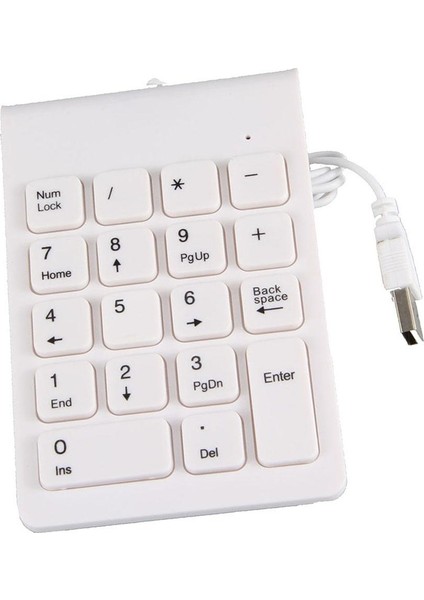 USB 18KEYS Sayısal Numara Tuş Takımı Pc  (Yurt Dışından)