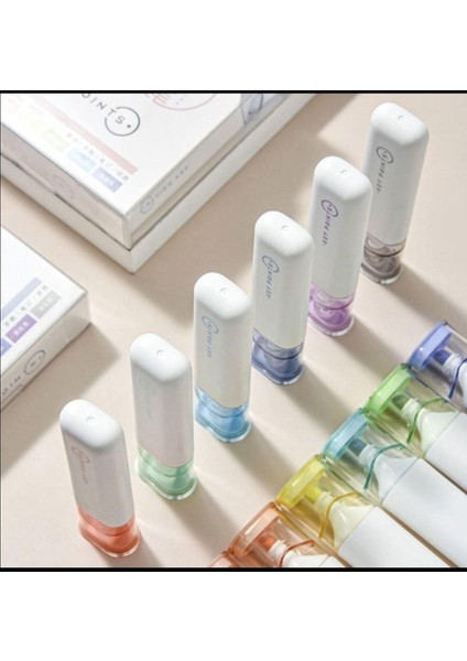 Yağmurella Keys Points Pastel Renkler 6 Adet Fosforlu Kalem Keyspoint modelleri