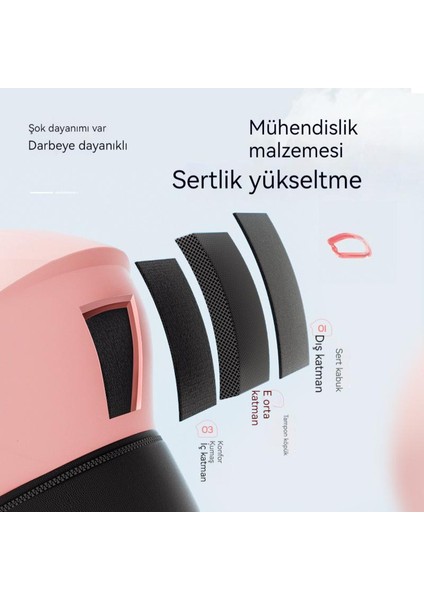 Big Sharp Elektrikli Araç Yetişkin Dört Mevsim Evrensel Yarım Kask (Yurt Dışından)