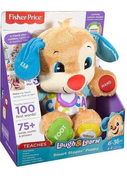 Fisher Price Lnl Eğlen ve Öğren Eğitici Köpekçik (Türkçe) FPN79