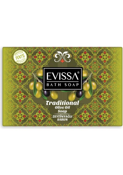 Yeşil Sabun Zeytinyağlı Banyo Sabunu 4×150 gr