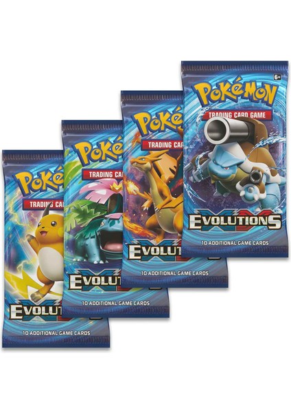 Pokemon Evolutıons Oyun Kartı (4 Paket Bir Arada) fiyatları