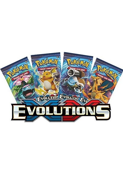 Pokemon Evolutıons Oyun Kartı (4 Paket Bir Arada) modelleri