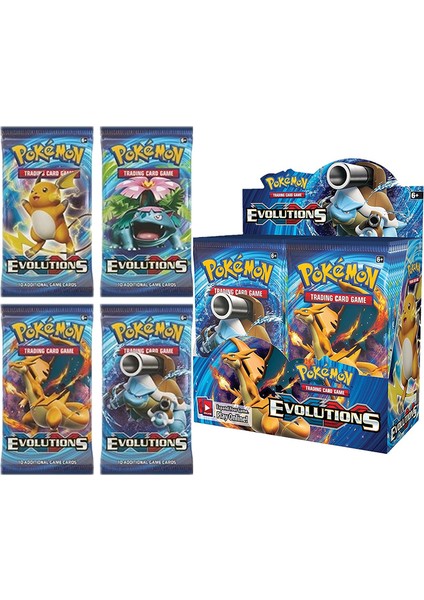 Pokemon Evolutıons Oyun Kartı (4 Paket Bir Arada) indirimleri