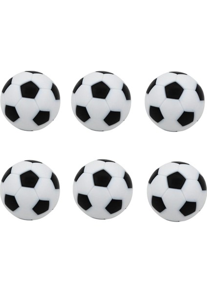 6pcs/ Foosball Balls Masa Futbol Futbol Yedek Top(Yurt Dışından)