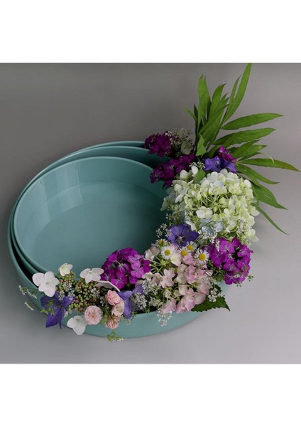 2xplastik Yuvarlak Ikebana Suiban Vazo Pot Bonsai Çiçeği (Yurt Dışından) fiyatları