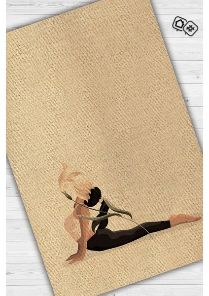 Pilates Bej Renkli Yoga Sever Halısı Hediyelik Yıkanabilir Düz Renk Halı Meditasyon Halısı fiyatları