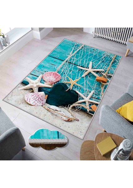 Dekoratif Özel Tasarım Modern Yıkanabilir Ince Kaymaz Taban Trend Oda Halısı