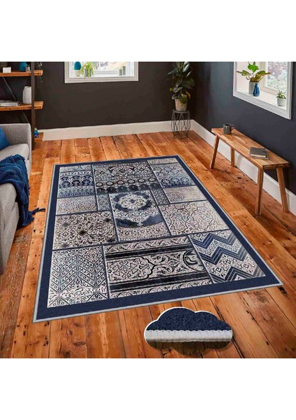 Dekoratif Özel Tasarım Modern Yıkanabilir Ince Kaymaz Taban Trend Oda Halısı