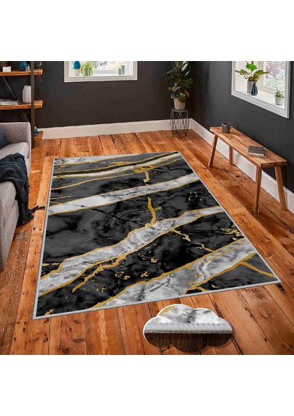 Dekoratif Özel Tasarım Modern Yıkanabilir Ince Kaymaz Taban Trend Oda Halısı