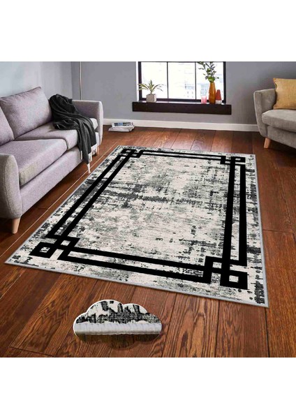 Dekoratif Özel Tasarım Modern Yıkanabilir Ince Kaymaz Taban Trend Oda Halısı