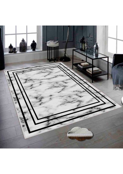 Dekoratif Özel Tasarım Modern Yıkanabilir Ince Kaymaz Taban Trend Oda Halısı