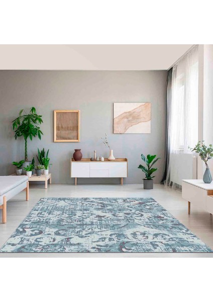 Dekoratif Özel Tasarım Modern Yıkanabilir Ince Kaymaz Taban Trend Oda Halısı