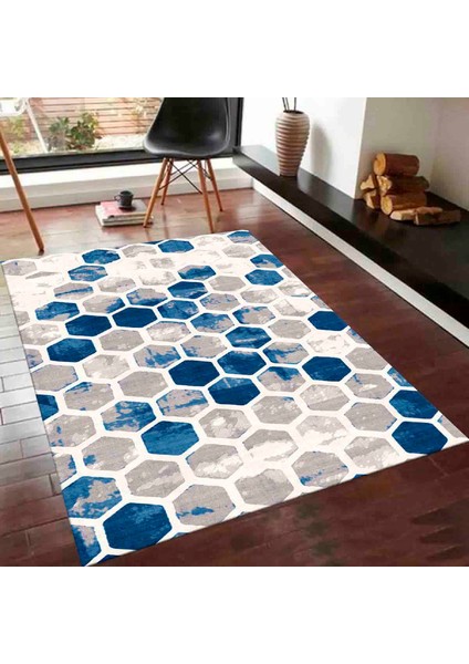 Dekoratif Özel Tasarım Modern Yıkanabilir Ince Kaymaz Taban Trend Oda Halısı