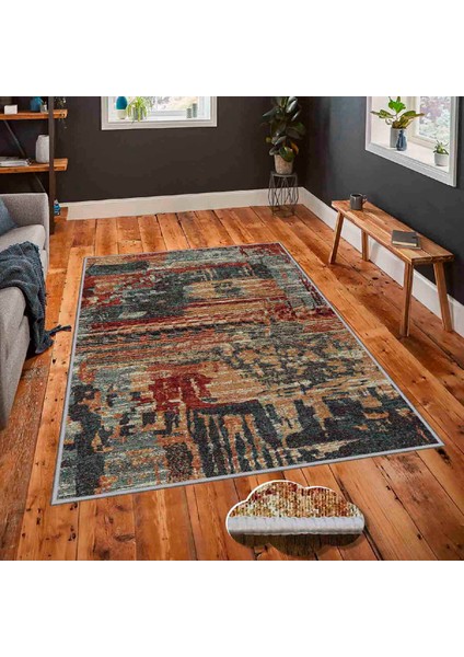 Dekoratif Özel Tasarım Modern Yıkanabilir Ince Kaymaz Taban Trend Oda Halısı