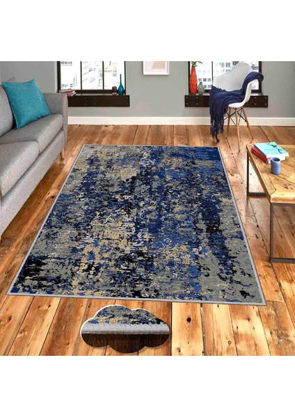 Dekoratif Özel Tasarım Modern Yıkanabilir Ince Kaymaz Taban Trend Oda Halısı