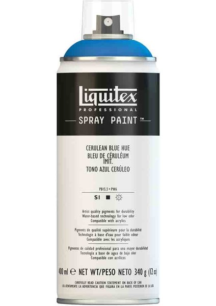 Professional Sprey Boya 400ML Cerulean Blue Hue 470 S1