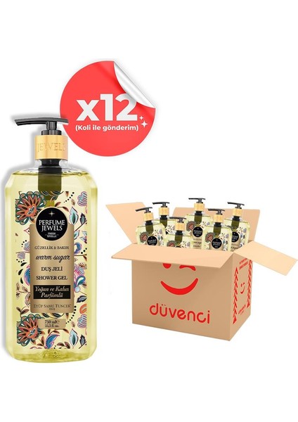 Warm Sugar Duş Jeli 750 ml x 12