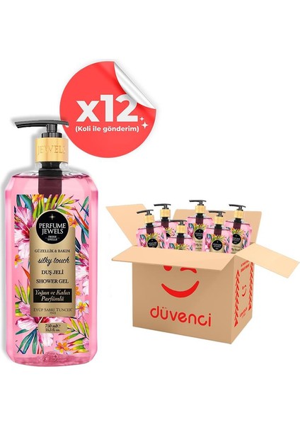Silky Touch Duş Jeli 750 ml x 12