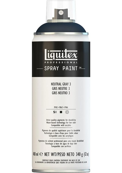 Professional Sprey Boya 400ML Neutral Grey 3 3599 S1