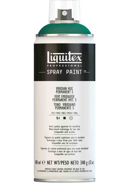 Professional Sprey Boya 400ML Viridian Hue Permanent 5 5398 S1