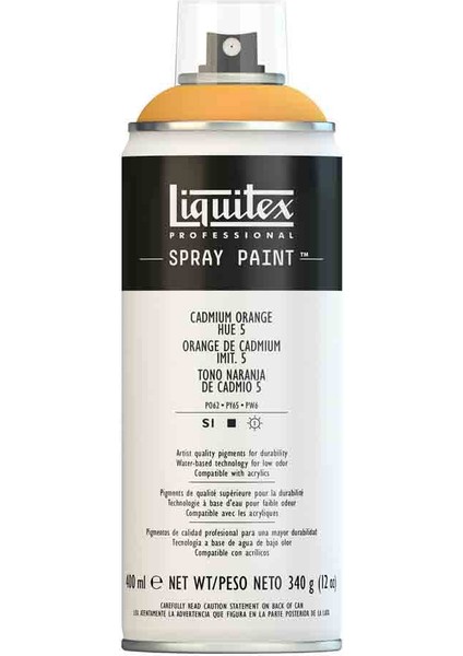 Professional Sprey Boya 400ML Cadmium Orange Hue 5 5720 S1 modelleri