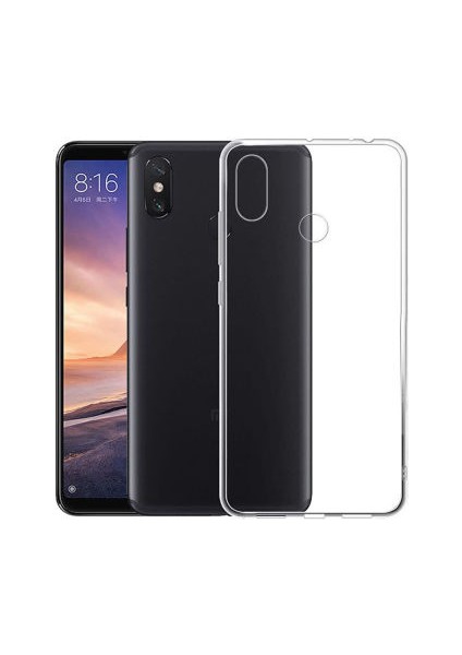 Xiaomi Mi 6x Kılıf Için Tasarlanan Kristal Şeffaf Kaymaz Silikon Kılıf