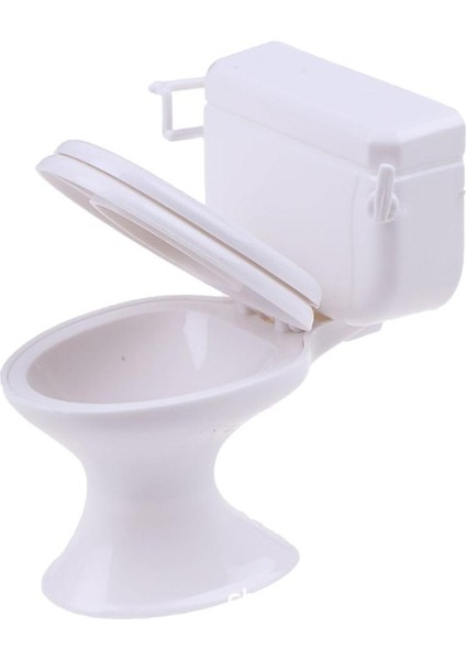 Beyaz Dollhouse Mobilya Mini Banyo Tuvalet Ekran Modeli Oyuncak Yaşam Sahnesi (Yurt Dışından) fiyatları