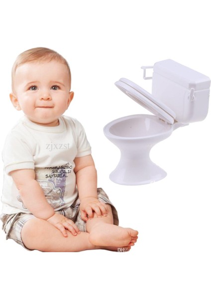 Beyaz Dollhouse Mobilya Mini Banyo Tuvalet Ekran Modeli Oyuncak Yaşam Sahnesi (Yurt Dışından) indirimleri
