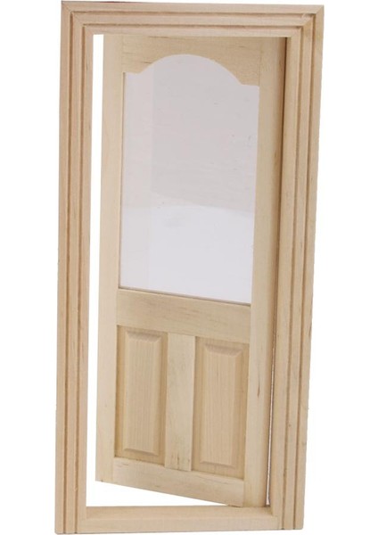 1:12 Boş Boyasız Kapı Minyatür Bebek Evi Dıy Aksesuarı 18CM x 8.6cm (Yurt Dışından) fiyatları