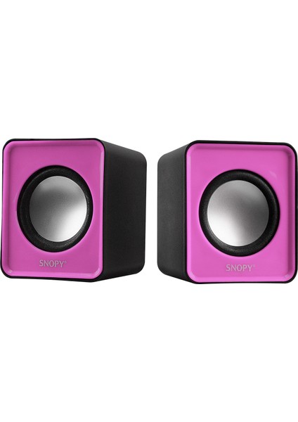 Sn-66 2.0 Pembe Usb Speaker Sn-66-P