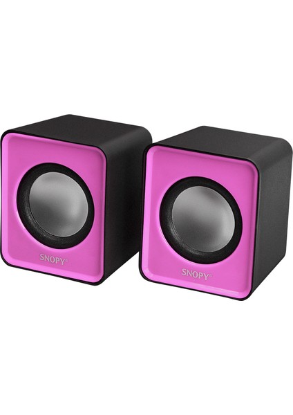 Sn-66 2.0 Pembe Usb Speaker Sn-66-P