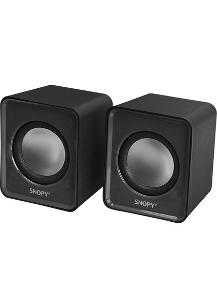 SN-66 2.0 Siyah USB Speaker
