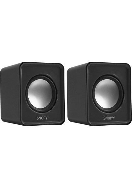 SN-66 2.0 Siyah USB Speaker