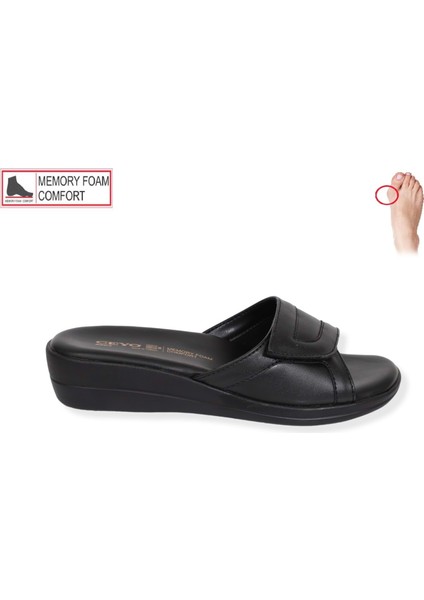 Konfores 1506-9863-36 Tam Anatomik Bayan Terlik - NKT01506-SIYAH-37 modelleri