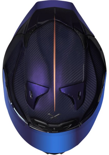 X.R3R Hagıbıs Karbon Mor Kask