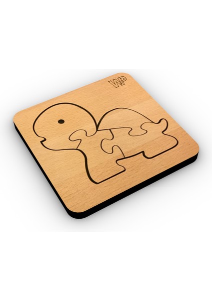 - Ahşap Eğitici Puzzle - Hayvanlar Serisi