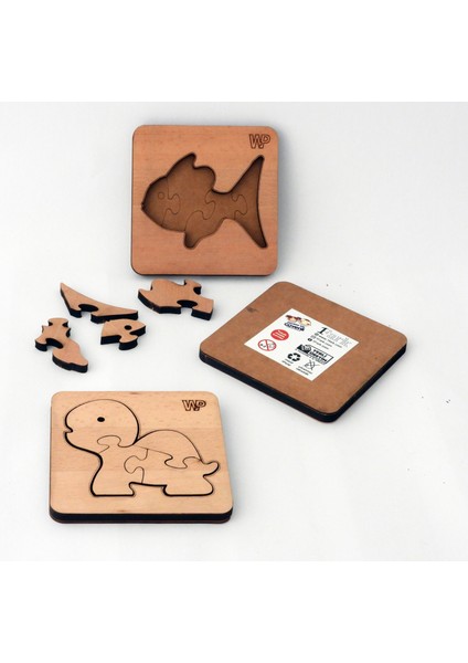 - Ahşap Eğitici Puzzle - Hayvanlar Serisi fiyatları