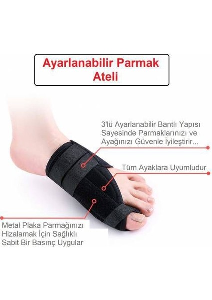 Medikal Halluksvalgus Gece Ayak Başparmak Ateli Ayak Başparmak Kemik Düzelticiatel Parmak Çıkıntısı