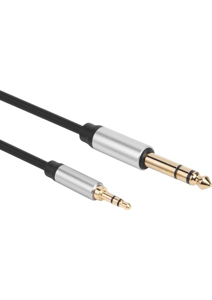 3,5mm Ila 1/4 Inç Kablo Kulaklık Adaptörü (Yurt Dışından)