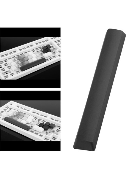 Mekanik Klavye Için Pbt Uzay Çubuğu Key Makası Renkli 6.25U R1 Dıy Siyah (Yurt Dışından)