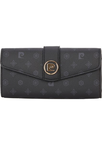 Pierre Cardin Siyah Monogram Kadın Portföy 06PO22K1411-MN S