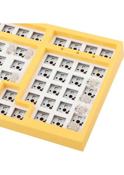 98Keys Sıcak Takas Mekanik Klavye Kiti Rgb Işık Sıcak Takas Klavye Kiti Sarı (Yurt Dışından) indirimleri