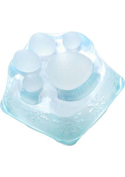 Mavi Için Reçine Oyun Mekanik Klavye Temel Kapağı Pedi (Yurt Dışından)