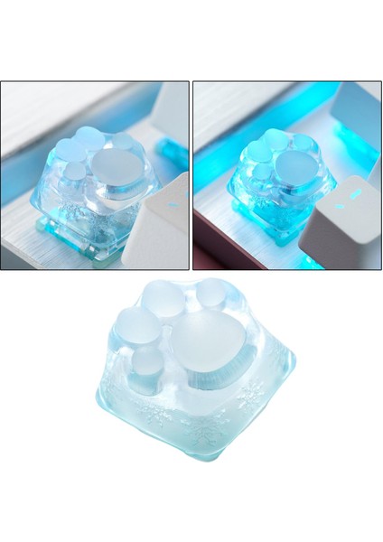 Mavi Için Reçine Oyun Mekanik Klavye Temel Kapağı Pedi (Yurt Dışından) fırsatları