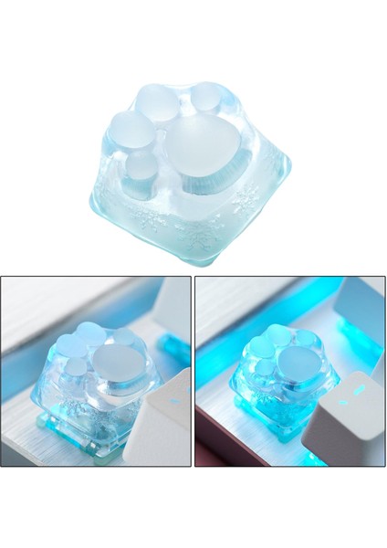 Mavi Için Reçine Oyun Mekanik Klavye Temel Kapağı Pedi (Yurt Dışından) indirimleri