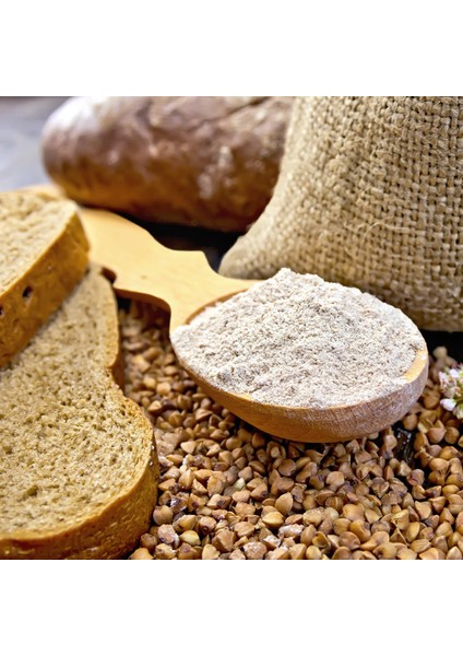 (Glutensiz) Çiğ Karabuğday Unu 5 kg – 100% Çiğ Karabuğday Unundan Ekmeklik Un 5 kg