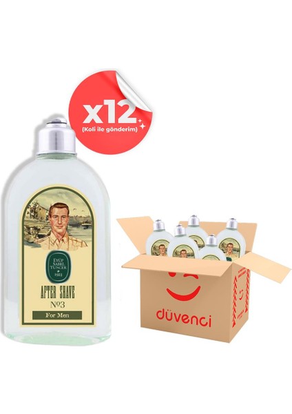 Tıraş Kolonyası No 3 x 12