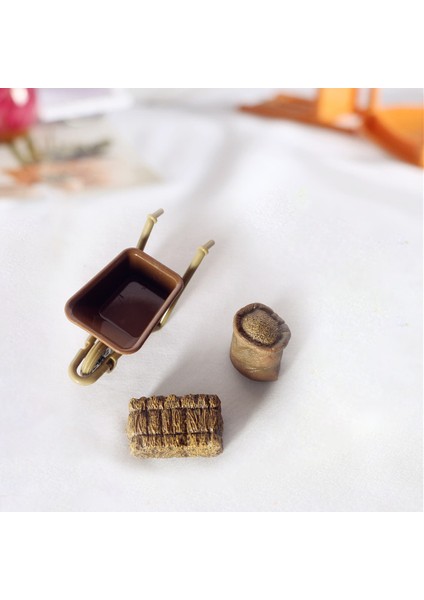Dollhouse Tarım Araçları Dekorasyon Accs Çocuk Oyuncak Yaş 3+ Yıllık Sepet (Yurt Dışından) modelleri